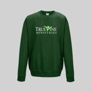 True Vine Ministries Crewneck Hunter Green